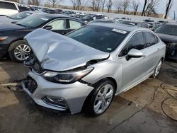 2018 Chevrolet Cruze Premier en venta en Bridgeton, MO