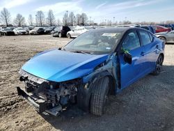 Nissan Sentra SR salvage cars for sale: 2021 Nissan Sentra SR