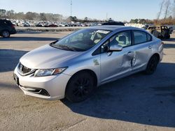 Salvage cars for sale from Copart Dunn, NC: 2015 Honda Civic EX