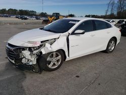 Chevrolet Malibu salvage cars for sale: 2019 Chevrolet Malibu LS