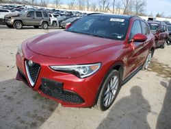 Alfa Romeo Stelvio salvage cars for sale: 2018 Alfa Romeo Stelvio TI Sport