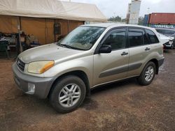 Toyota salvage cars for sale: 2002 Toyota Rav4