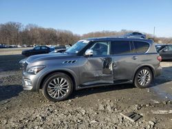 Infiniti salvage cars for sale: 2015 Infiniti QX80