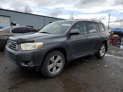 Toyota Highlander salvage cars for sale: 2008 Toyota Highlander Limited