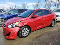 Hyundai Accent salvage cars for sale: 2017 Hyundai Accent SE