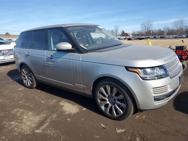 2017 Land Rover Range Rover HSE