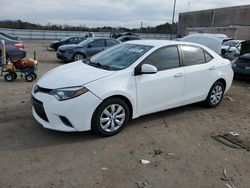 Toyota Vehiculos salvage en venta: 2015 Toyota Corolla L