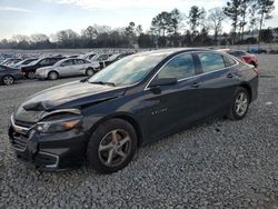 Chevrolet Malibu ls salvage cars for sale: 2017 Chevrolet Malibu LS