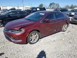 Salvage cars for sale from Copart Montgomery, AL: 2015 Chrysler 200 Limited