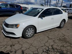 Volkswagen salvage cars for sale: 2016 Volkswagen Jetta S