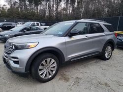 Ford salvage cars for sale: 2021 Ford Explorer Limited