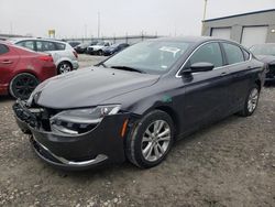 Chrysler salvage cars for sale: 2015 Chrysler 200 Limited