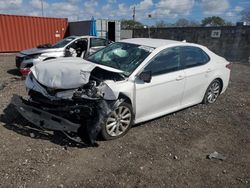 Salvage cars for sale from Copart Homestead, FL: 2020 Toyota Camry LE