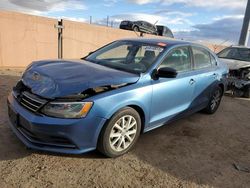 Vehiculos salvage en venta de Copart Albuquerque, NM: 2015 Volkswagen Jetta SE