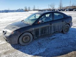 Salvage cars for sale from Copart Montreal Est, QC: 2008 Mazda 3 I