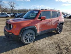 Jeep salvage cars for sale: 2017 Jeep Renegade Latitude