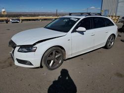 Salvage cars for sale from Copart Anthony, TX: 2012 Audi A4 Prestige