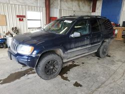 Jeep salvage cars for sale: 2004 Jeep Grand Cherokee Overland