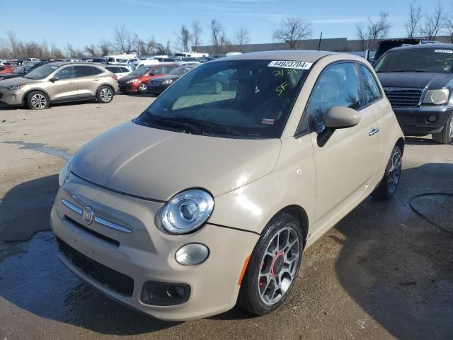 2012 Fiat 500 Sport