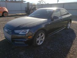 Audi salvage cars for sale: 2018 Audi A4 Premium