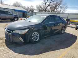 2015 Toyota Camry LE en venta en Wichita, KS