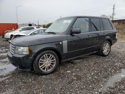 Land Rover salvage cars for sale: 2010 Land Rover Range Rover HSE
