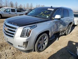 Cadillac Escalade salvage cars for sale: 2016 Cadillac Escalade Luxury