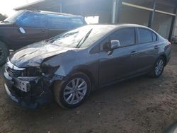 Honda salvage cars for sale: 2012 Honda Civic EX