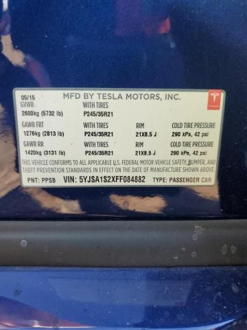 2015 Tesla Model S 70D