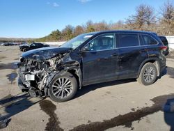 Toyota Highlander salvage cars for sale: 2018 Toyota Highlander SE