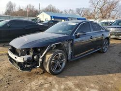 Salvage cars for sale from Copart Wichita, KS: 2018 Audi A4 Premium Plus