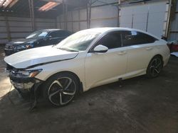 Vehiculos salvage en venta de Copart Bowmanville, ON: 2019 Honda Accord Sport