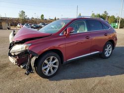 Salvage cars for sale from Copart Punta Gorda, FL: 2012 Lexus RX 350