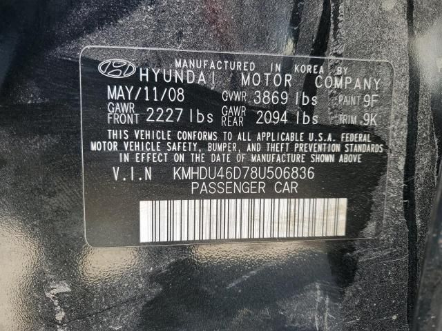 2008 Hyundai Elantra GLS