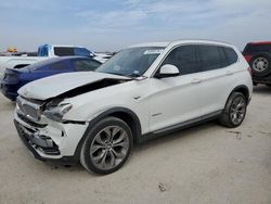 Salvage cars for sale from Copart San Antonio, TX: 2016 BMW X3 XDRIVE28I