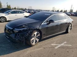 Salvage cars for sale from Copart Rancho Cucamonga, CA: 2022 Mercedes-Benz EQS Sedan 450+