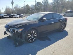 Nissan salvage cars for sale: 2016 Nissan Maxima 3.5S