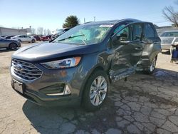 Salvage cars for sale from Copart Lexington, KY: 2020 Ford Edge Titanium