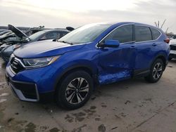 Salvage cars for sale from Copart Grand Prairie, TX: 2021 Honda CR-V SE