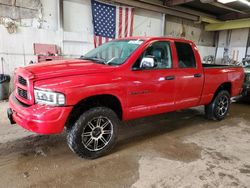 Salvage cars for sale from Copart Casper, WY: 2004 Dodge RAM 1500 ST