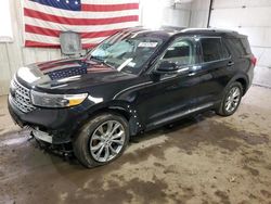 Vehiculos salvage en venta de Copart Lyman, ME: 2021 Ford Explorer Limited