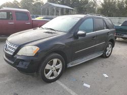 Salvage cars for sale from Copart Montgomery, AL: 2010 Mercedes-Benz ML 350