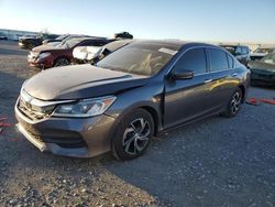 Honda Accord Vehiculos salvage en venta: 2017 Honda Accord LX