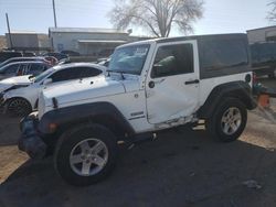 Jeep salvage cars for sale: 2014 Jeep Wrangler Sport