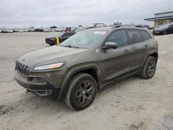 Jeep Cherokee salvage cars for sale: 2015 Jeep Cherokee Trailhawk