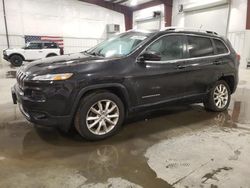 Salvage cars for sale from Copart Avon, MN: 2014 Jeep Cherokee Limited