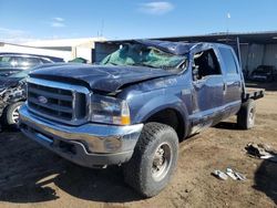Ford f250 Super Duty salvage cars for sale: 2002 Ford F250 Super Duty
