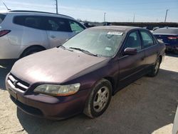 Salvage cars for sale from Copart Temple, TX: 1998 Honda Accord EX
