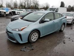 Toyota Prius salvage cars for sale: 2019 Toyota Prius