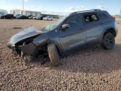 Jeep salvage cars for sale: 2014 Jeep Cherokee Trailhawk